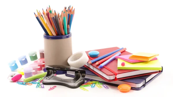 Selection of shool accessories — Stock Photo, Image