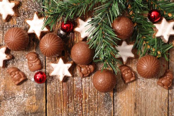 Galletas dulces para Navidad — Foto de Stock