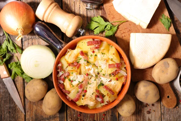 Tartiflette, french cuisine — Stok fotoğraf