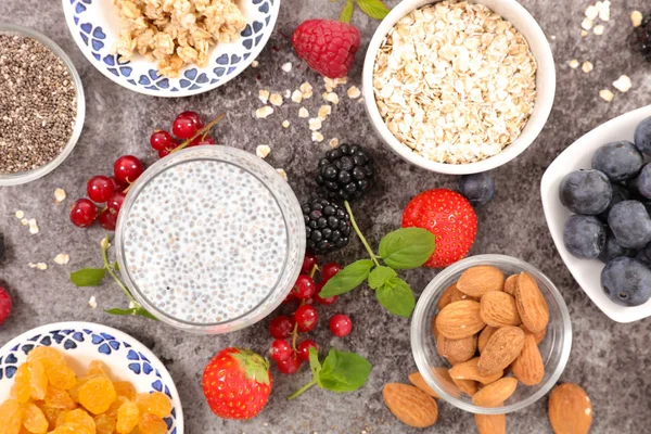 Alimentação saudável para o café da manhã — Fotografia de Stock