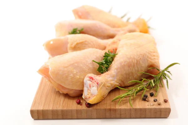 Raw chicken legs — Stock Photo, Image