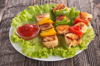 Izgara tavuk, Barbekü