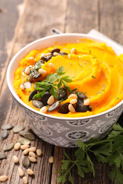 havuç ve kabak püresi