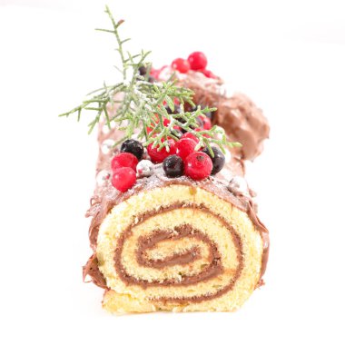 Noel pasta çilek ile 