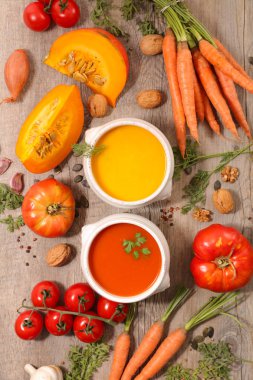 çeşitli kase çorba