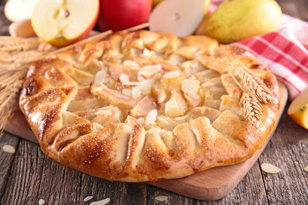 Torta de maçã fresca — Fotografia de Stock