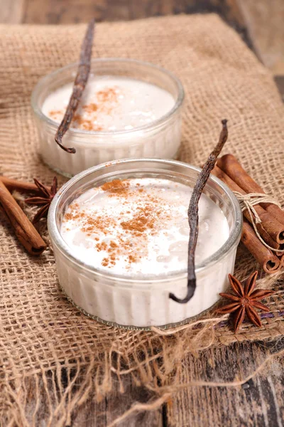 Gachas de arroz caseras — Foto de Stock