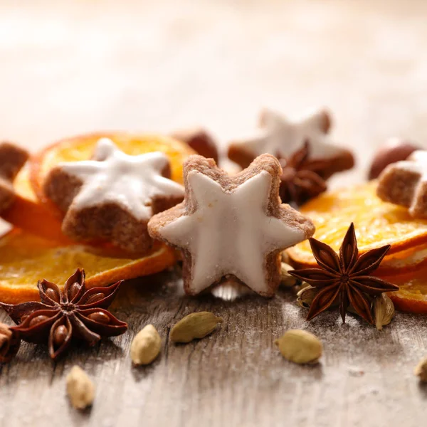 Biscoitos doces de Natal — Fotografia de Stock