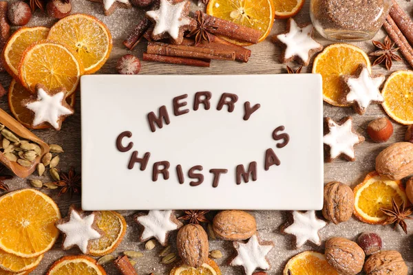 Buon Natale lettere — Foto Stock