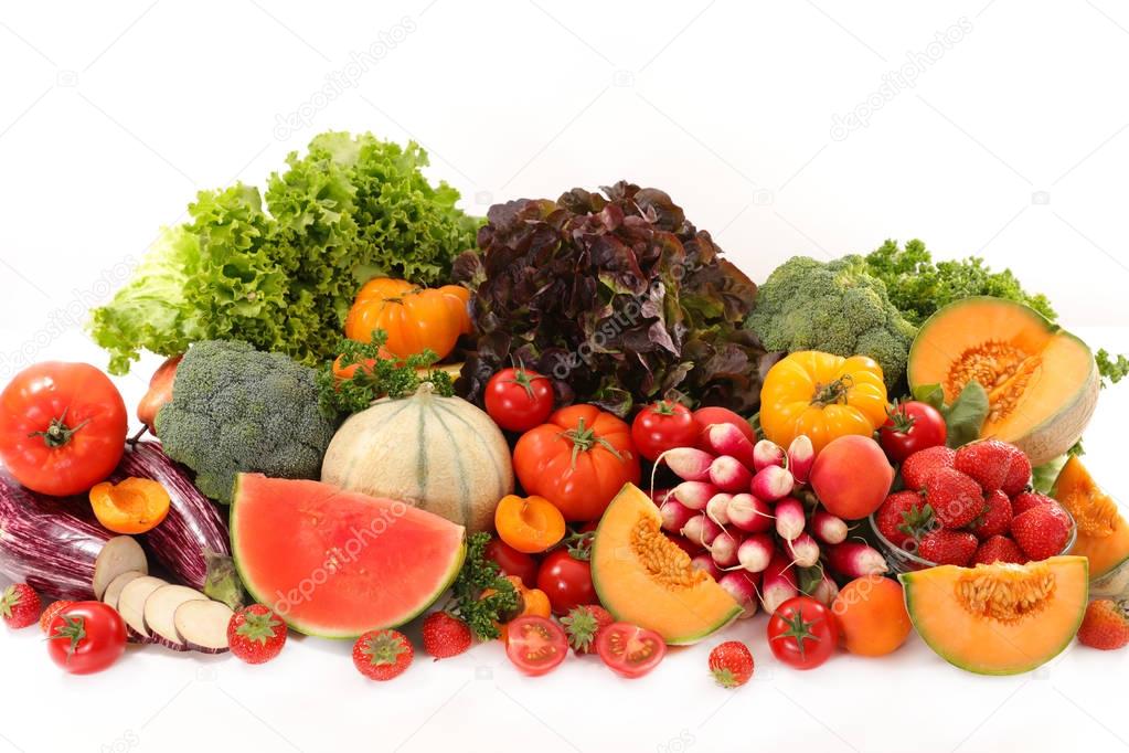 assorted fruits and vegetables