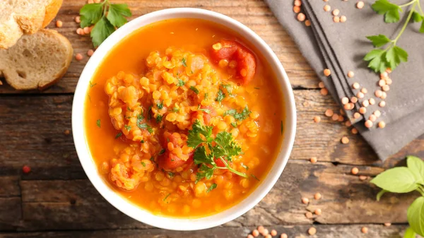 Mercimek çorba kase