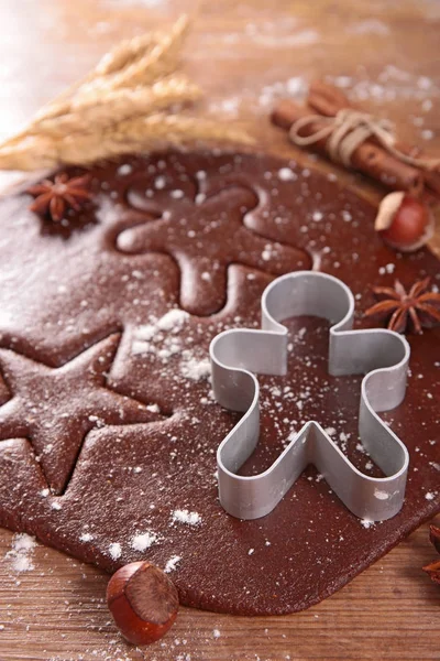 Lebkuchen zu Weihnachten — Stockfoto