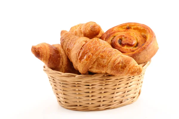 Croissante de casă asortate — Fotografie, imagine de stoc