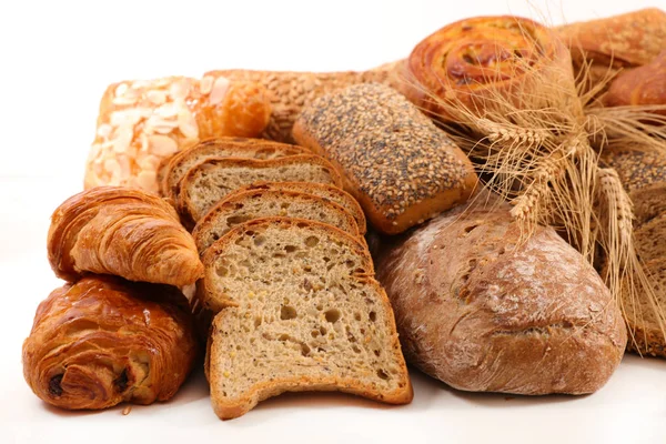 Ανάμικτο ψωμί και ζαχαροπλαστική — Φωτογραφία Αρχείου