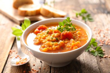 Mercimek çorba kase