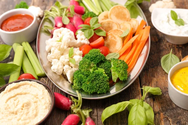 Vegetable Buffet Food Close View — Stock Photo, Image