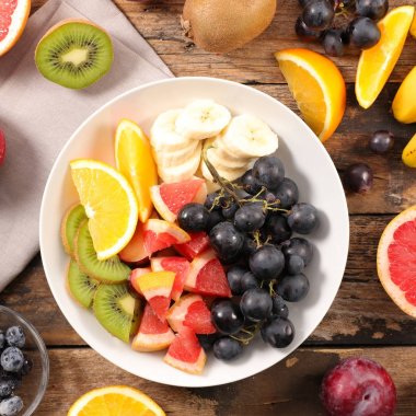 sağlıklı beslenme, farklı taze meyve, Görünümü Kapat