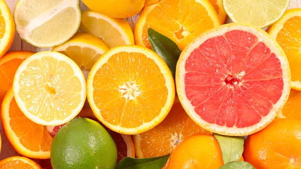 Válogatott citrusfélék — Stock Fotó