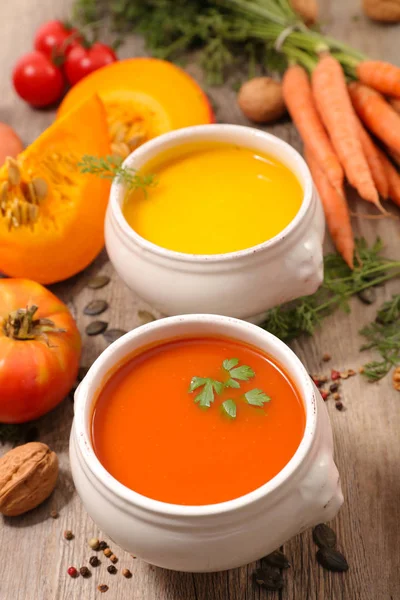 Soupe de légumes assortie — Photo