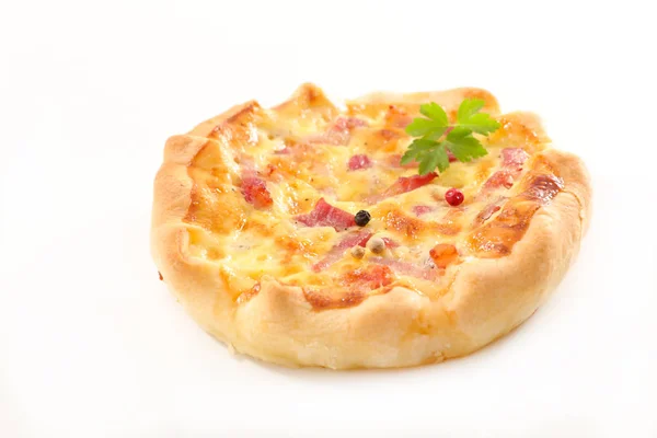 Appetizing Homemade French Quiche — Stock Photo, Image