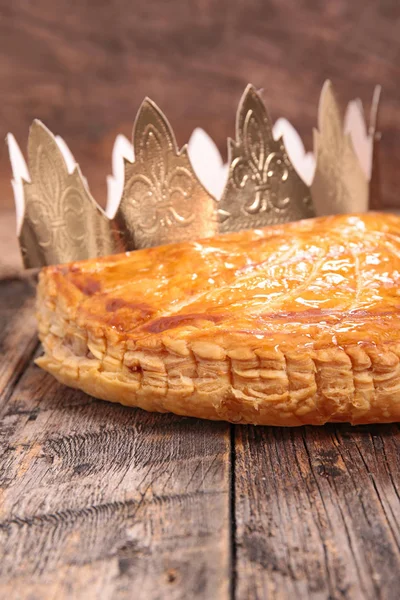 Χριστουγεννιάτικο Κέικ Galette Des Rois — Φωτογραφία Αρχείου