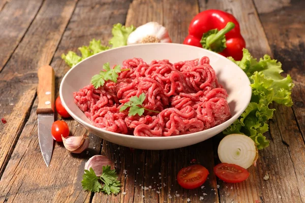 Minced Beef Spice — Stock Photo, Image