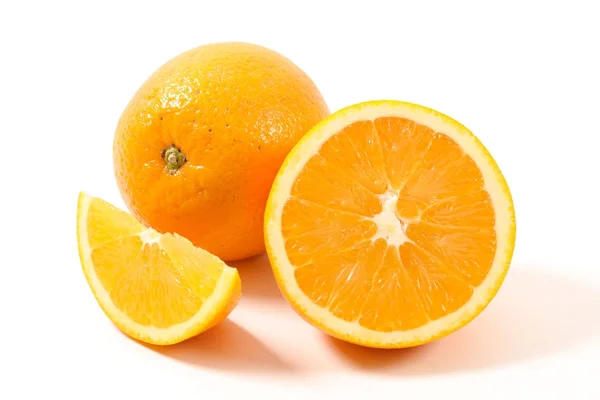 Orange Isolated White Background — Stock Photo, Image