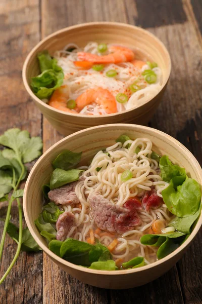 Cuisine Asiatique Bol Soupe — Photo