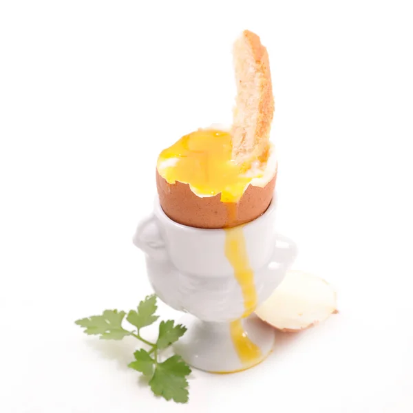 Μελάτα Αυγά Κασετίνα Μολυβοθήκη Που Απομονώνονται Λευκό Φόντο — Φωτογραφία Αρχείου