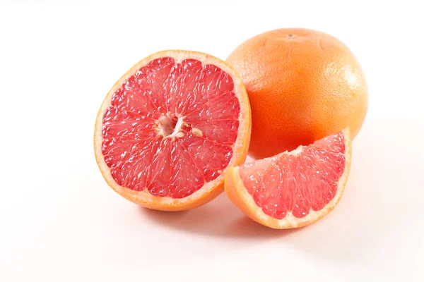 Fresh Red Grapefruits Close View — Stock Photo, Image