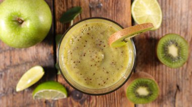 kivi suyu ya da iki yüzlü ahşap tablo 