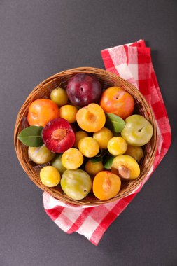 çeşitli Erik, yakından görmek kase 