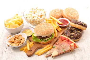 Fast food, abur cubur, Amerikan yemeği çeşitleri