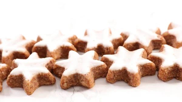 Pepparkakor Kaka Stjärna Form För Jul — Stockfoto