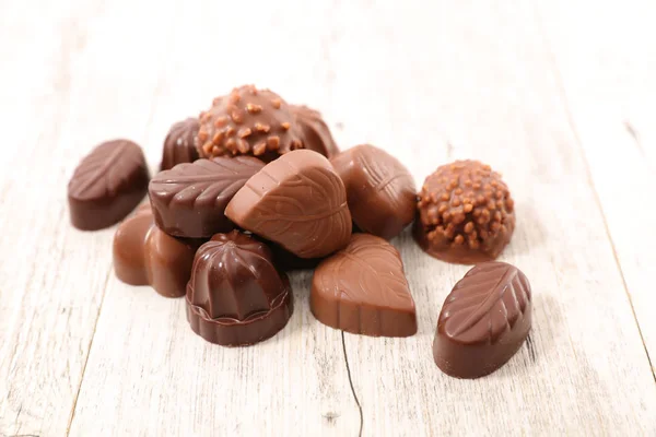 Selection Gourmet Chocolate Festive — Stock Photo, Image