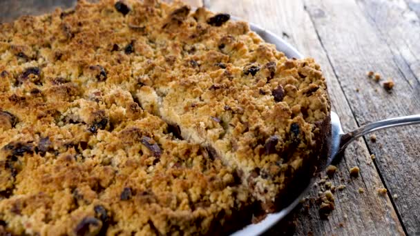 Délicieux Gâteau Crumble Chocolat — Video