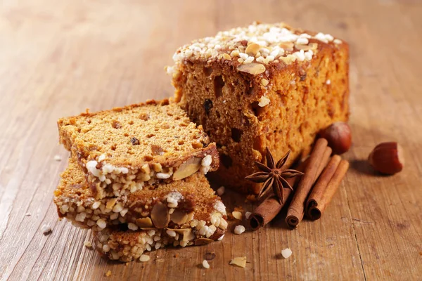 Gingerbread Cake Cinnamon Anise — Stock Photo, Image