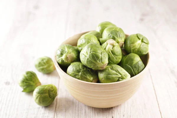 Close Raw Brussel Sprouts — Stock Photo, Image