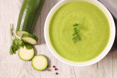 Kabak çorbası, kabak manzaralı.