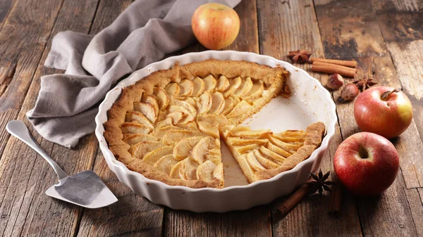 Apple Pie Homemade Gourmet Apple Pie — 스톡 사진