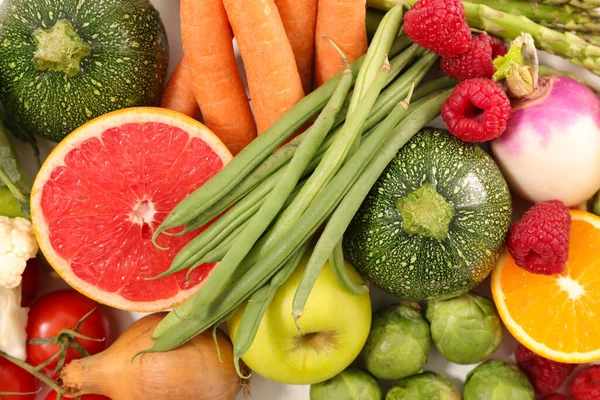 Fruit Vegetable Assorted Organic Food — Stock Photo, Image