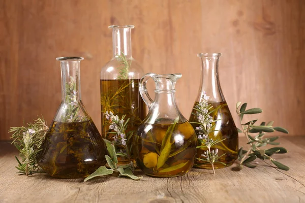 Assorted Cooking Oil Bottle — Stock Photo, Image