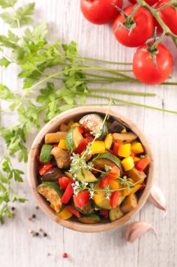 Izgara sebze ve sebze...