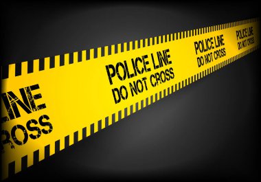 Police Line Background clipart