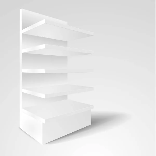 Mockup tentoonstelling Rack — Stockvector