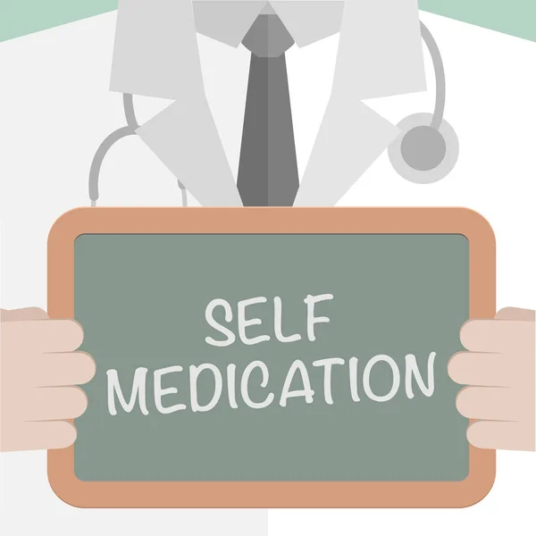 Consiglio di auto-medicazione — Vettoriale Stock