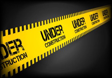 Under Construction Lines Background clipart