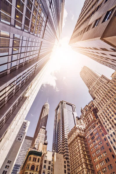 Rascacielos al sol — Foto de Stock