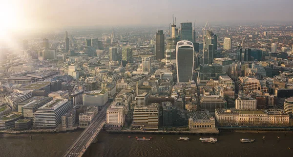 Aerial view cityscape of london — Stock Photo, Image