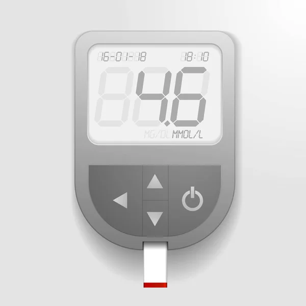 Blood sugar meter — Διανυσματικό Αρχείο